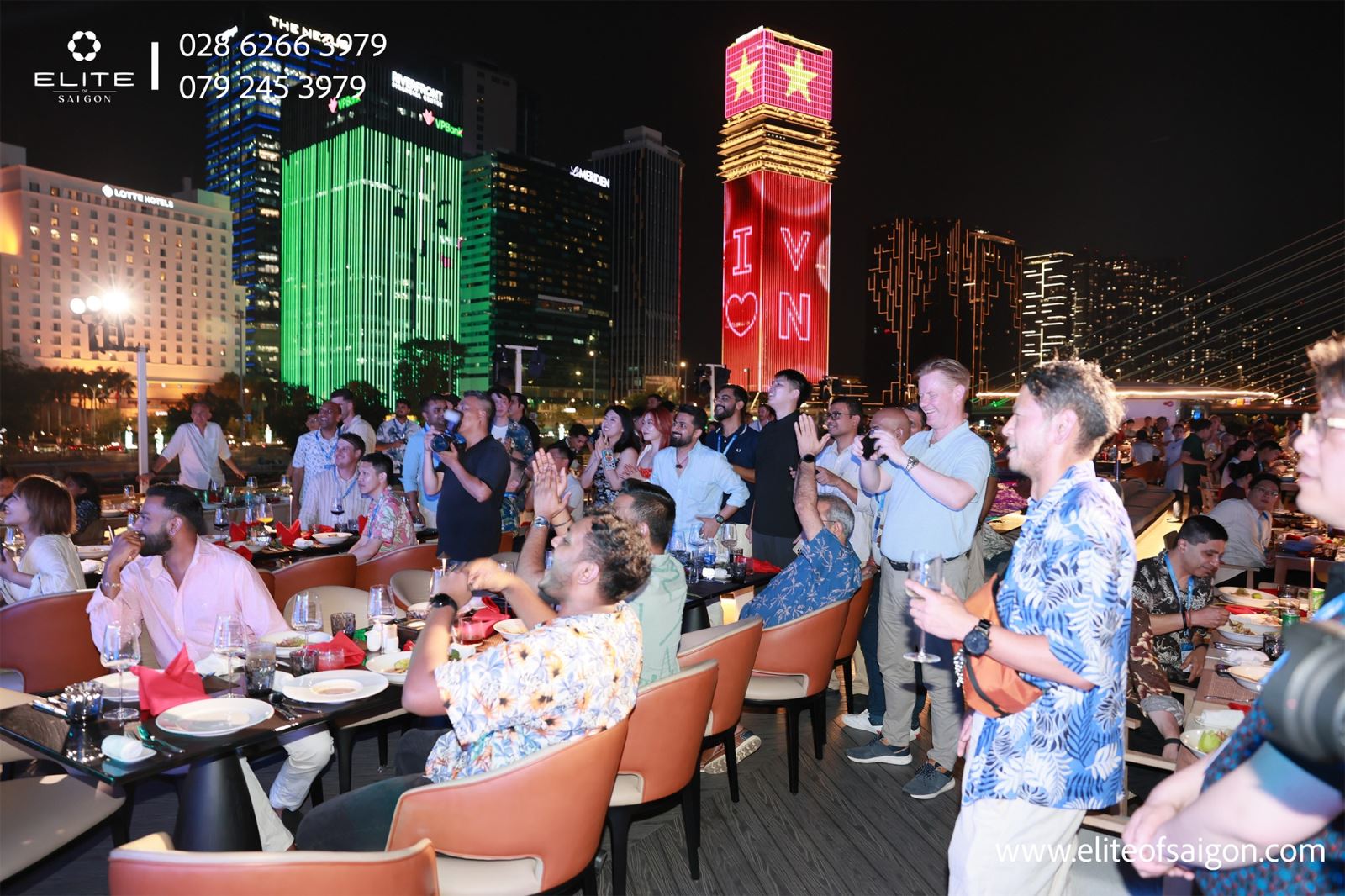Hình 3: Mọi sự kiện đều được Elite of Saigon đo ni đóng giày