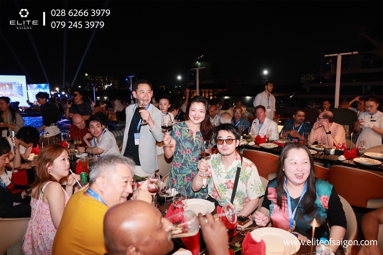 Hình 4. Sự kiện của SAP APAC đã rất thành công trên du thuyền Elite of Saigon